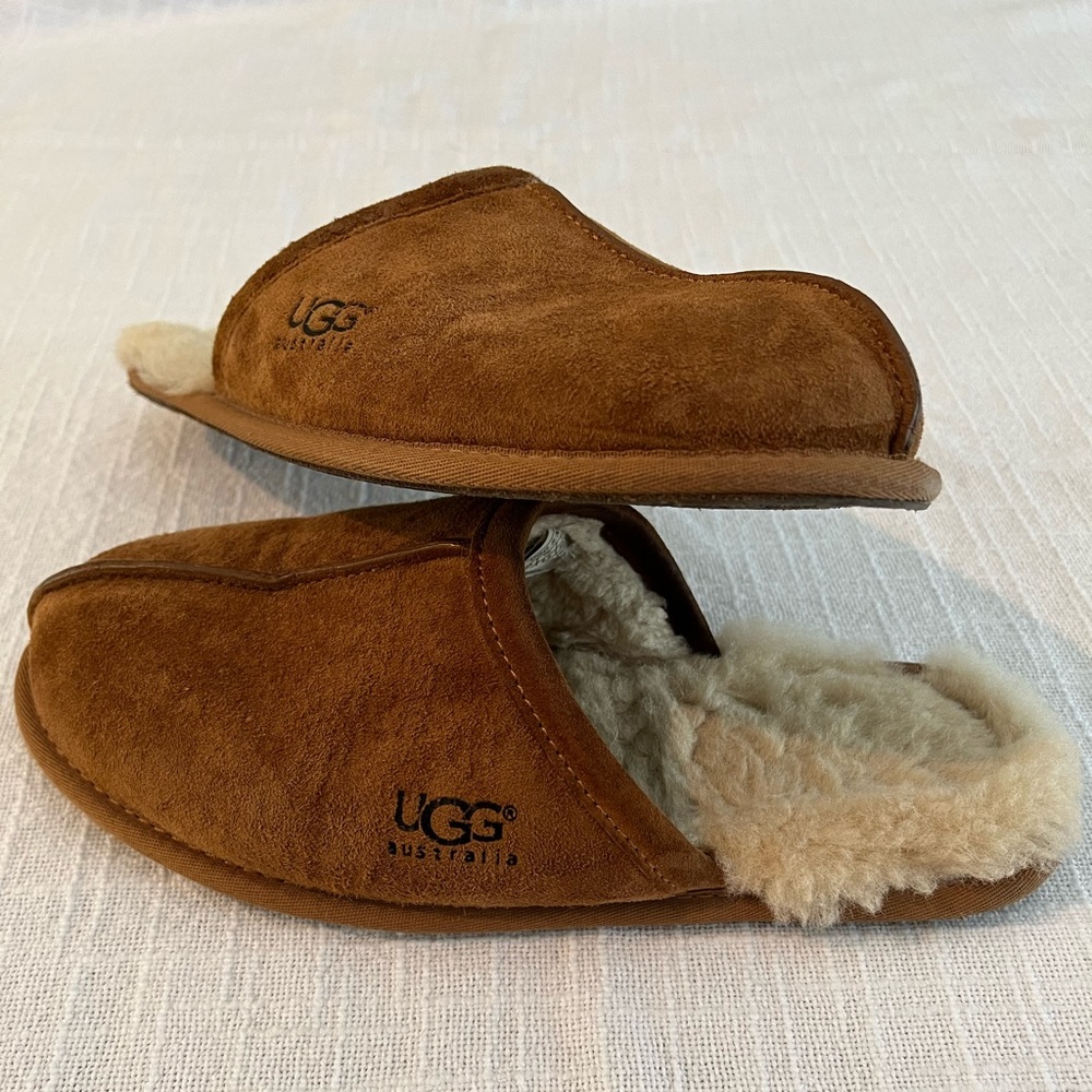 mens sheepskin slippers ugg